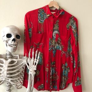 Anthropologie blouse NWT